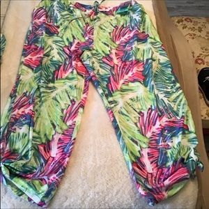 Reel Legends summer beach pants tropical 2x NWT